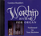 Worship Hymns for Organ-CD Organ sheet music cover